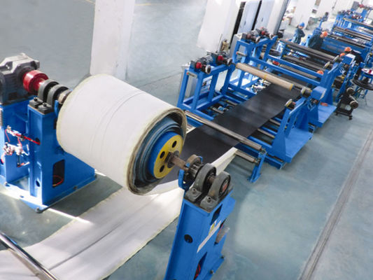 Máquina de producción de cinta transportadora de caucho de vulcanización Equipo de formación de tensión constante