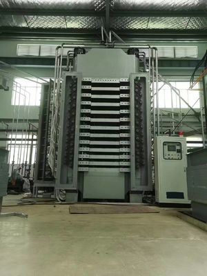 Máquina de prensado en caliente de hierro fundido de acero con dispositivo de seguridad 10000T