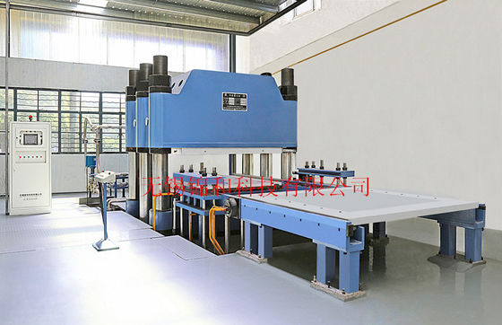 Máquina de moldeado de goma hidráulica de aceite Placa de calentamiento de 900 mm